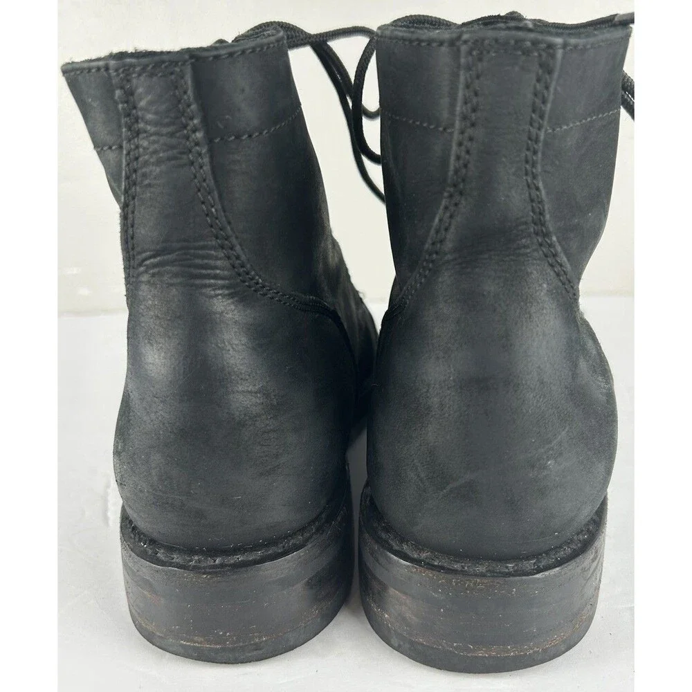 Thursday Boot Company Men’s Captain Black Matte Lace Up Boot Mens 10.5